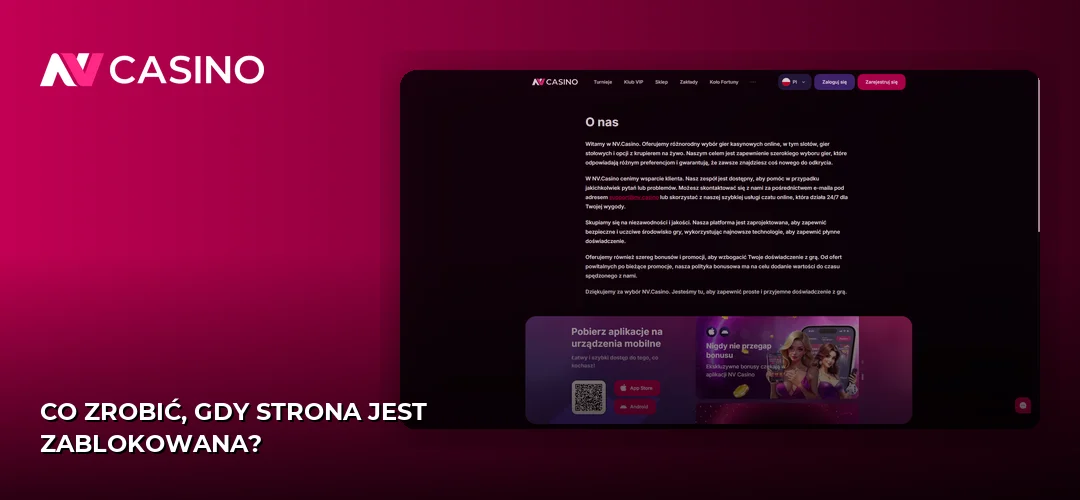 Co zrobić, gdy strona jest zablokowana?