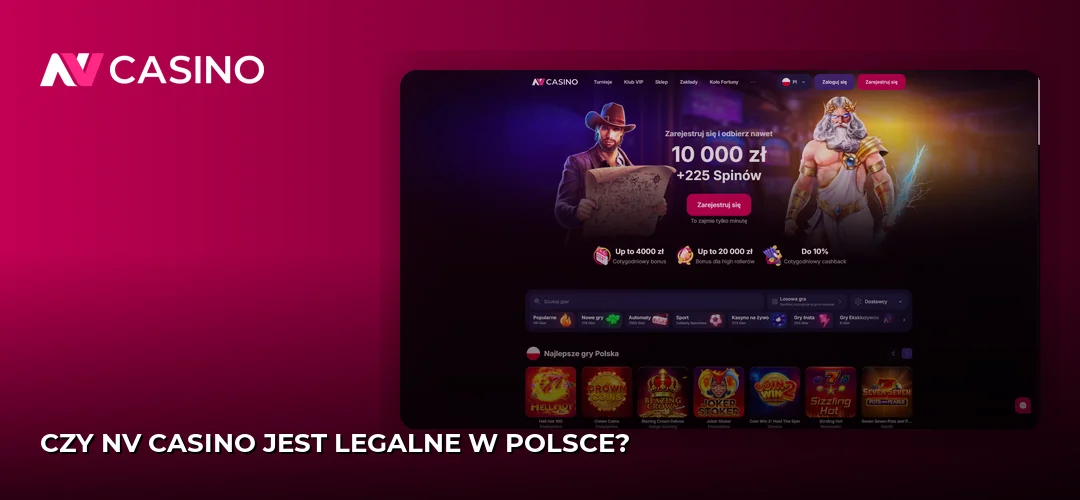 Czy NV Casino jest legalne w Polsce?